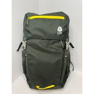 Sierra Designs Mount Sanitas Backpack Duffle Green Hiking Camping Daypack 40L